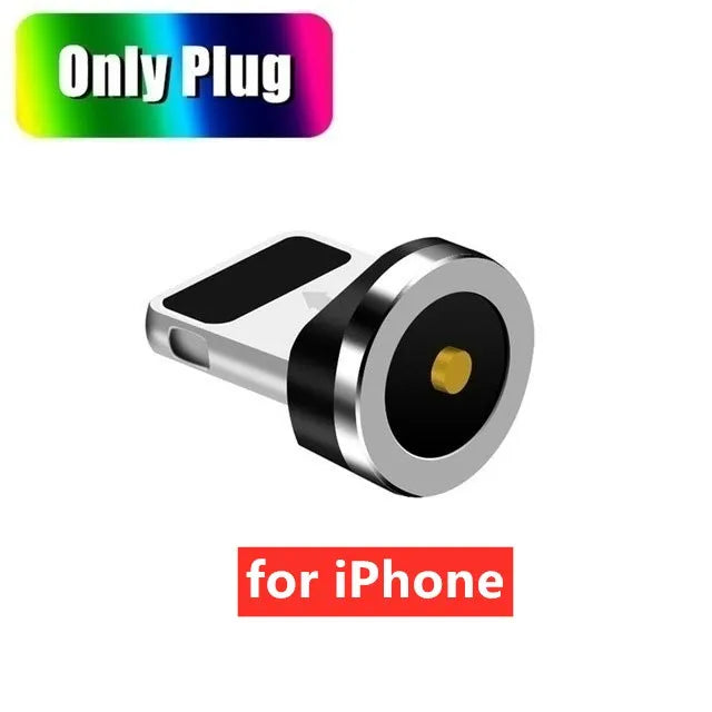 Magnetic Cable Plug Type C Micro USB C Plugs Fast Charging Adapter Phone Micro Usb Type-C Magnet Charger Plug For iphone Plugs