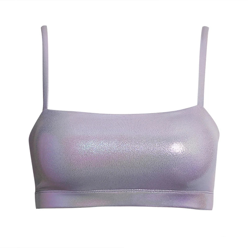 Tiktokleggings Women Shiny Sport Leggings High Rise Stretchy Gym Wears Compressive Breathable Push Up Iridescent Activewears