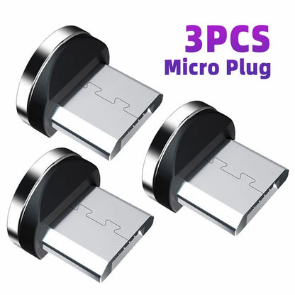 Magnetic Cable Plug Type C Micro USB C Plugs Fast Charging Adapter Phone Micro Usb Type-C Magnet Charger Plug For iphone Plugs
