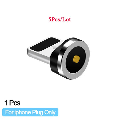 Magnetic Cable Plug Type C Micro USB C Plugs Fast Charging Adapter Phone Micro Usb Type-C Magnet Charger Plug For iphone Plugs