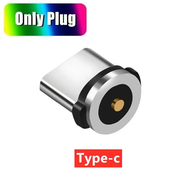Magnetic Cable Plug Type C Micro USB C Plugs Fast Charging Adapter Phone Micro Usb Type-C Magnet Charger Plug For iphone Plugs