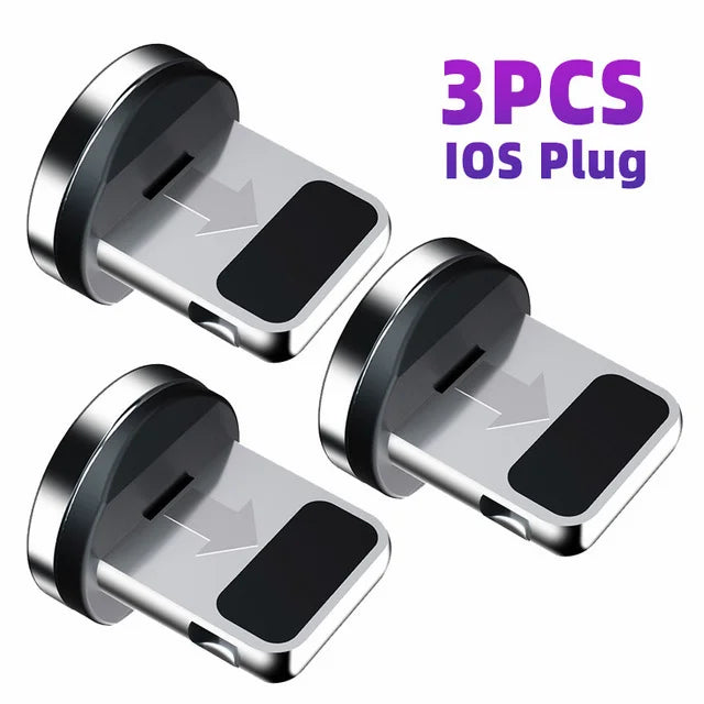 Magnetic Cable Plug Type C Micro USB C Plugs Fast Charging Adapter Phone Micro Usb Type-C Magnet Charger Plug For iphone Plugs