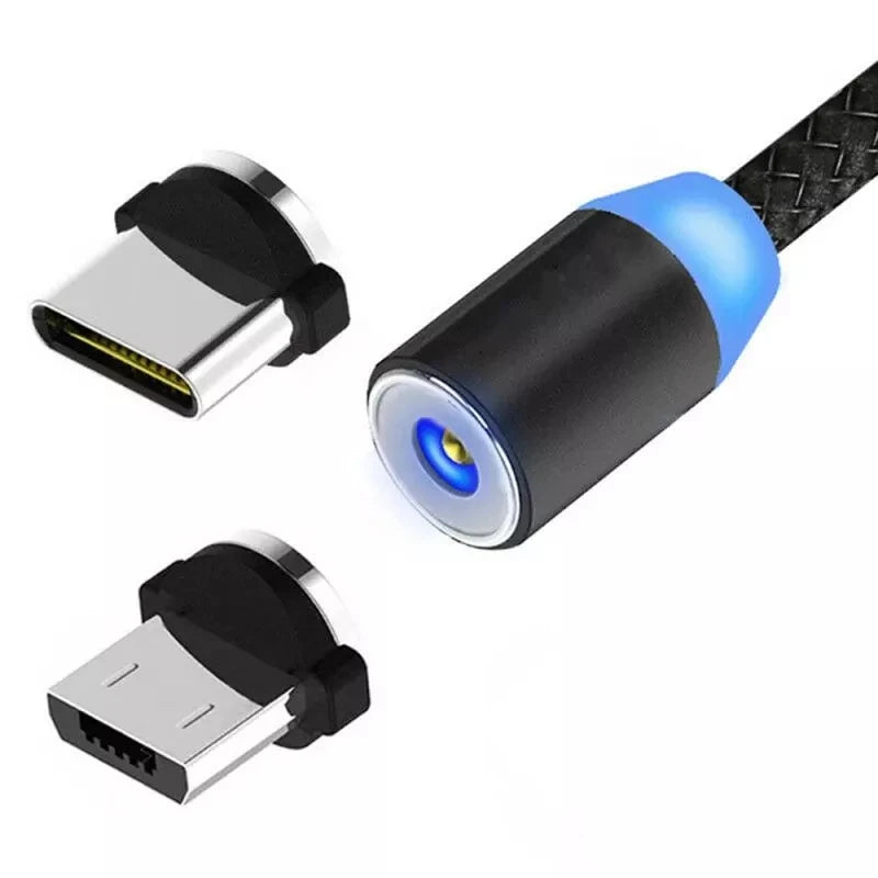 Magnetic Cable Plug Type C Micro USB C Plugs Fast Charging Adapter Phone Micro Usb Type-C Magnet Charger Plug For iphone Plugs