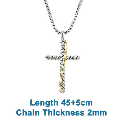 2024 Full Set Cross DY Women's Necklace