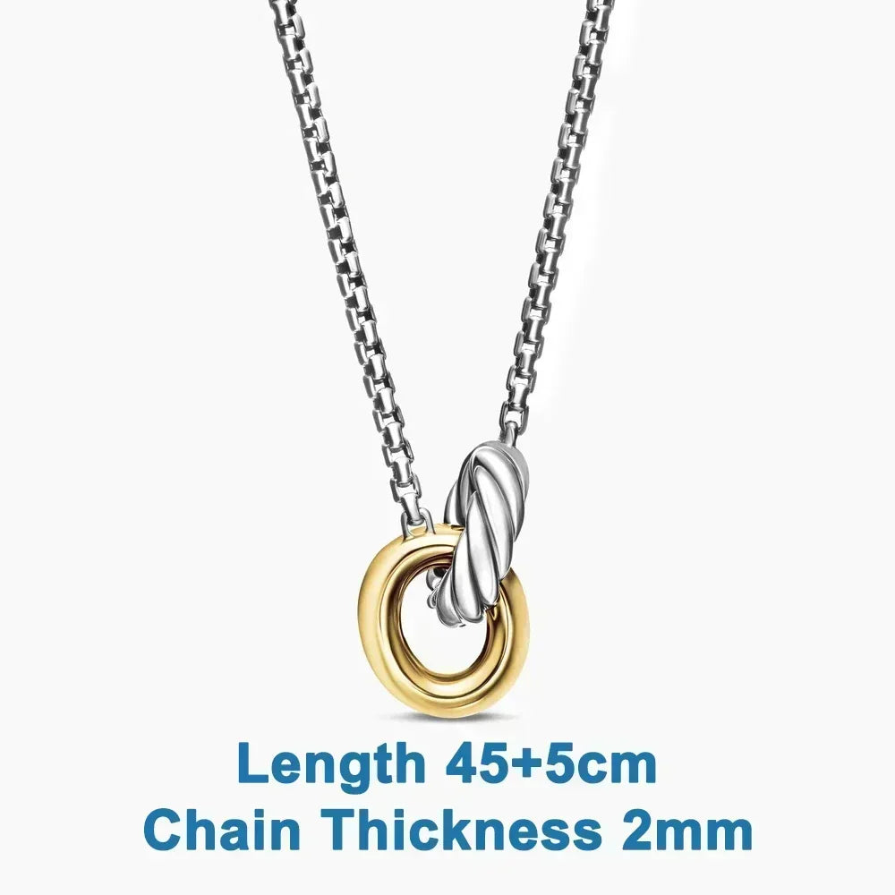 2024 Full Set Cross DY Women's Necklace