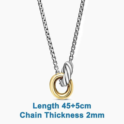 2024 Full Set Cross DY Women's Necklace