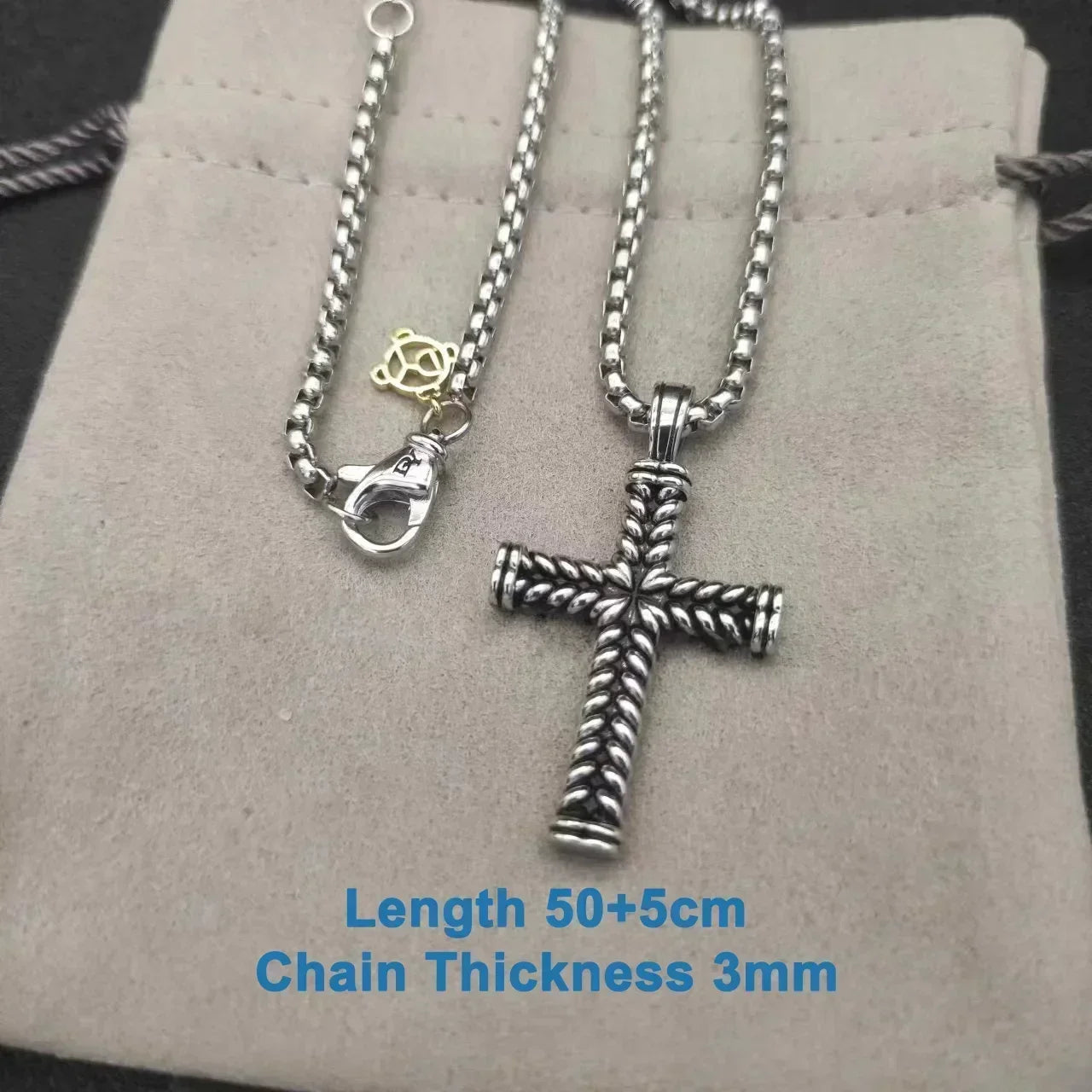 2024 Full Set Cross DY Women's Necklace