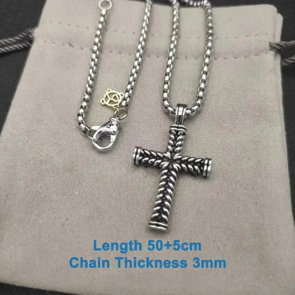 2024 Full Set Cross DY Women's Necklace