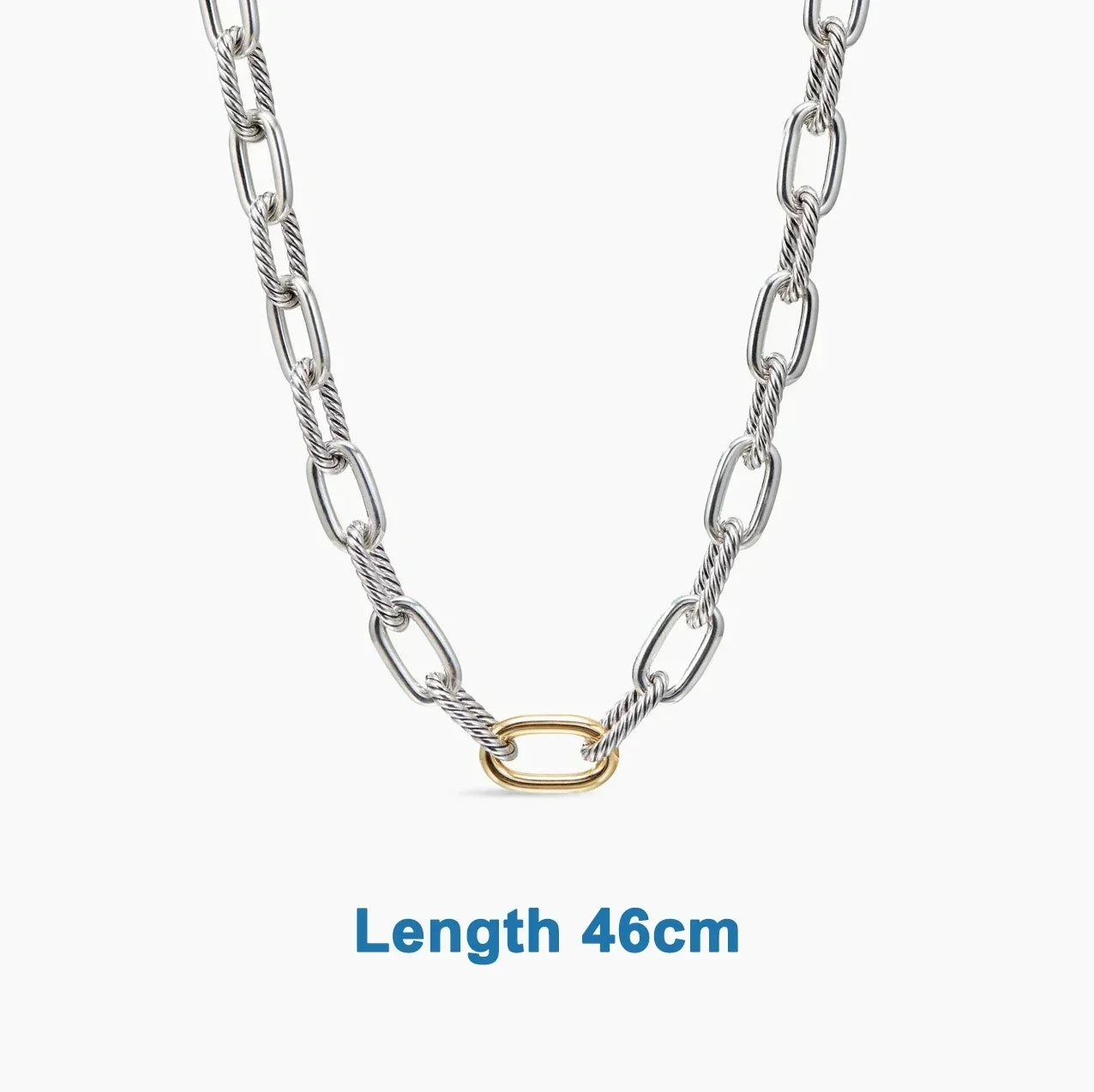 The S925 Silver DY Necklaces Are The First Choice for Vintage Punk Gifts