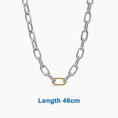 The S925 Silver DY Necklaces Are The First Choice for Vintage Punk Gifts