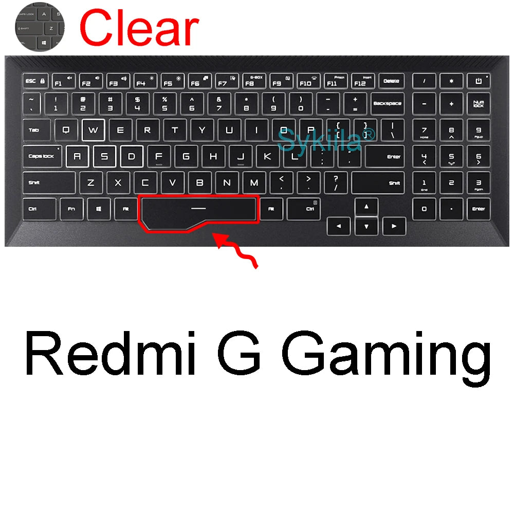 Keyboard Cover for Redmi RedmiBook Air 13 Pro 14 II Pro 15 16 G Gaming Laptop Protector Skin Case Silicone Notebook Accessory