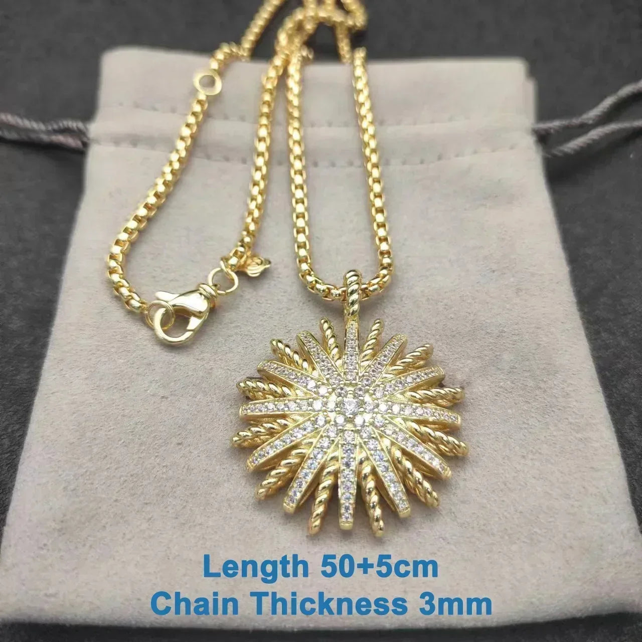 2024 Full Set Cross DY Women's Necklace