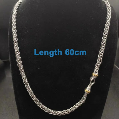 The S925 Silver DY Necklaces Are The First Choice for Vintage Punk Gifts