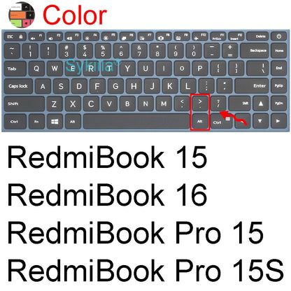 Keyboard Cover for Redmi RedmiBook Air 13 Pro 14 II Pro 15 16 G Gaming Laptop Protector Skin Case Silicone Notebook Accessory