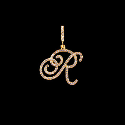 Stainless Steel Rope Chain with CZ Letter Necklace for Women Personalized Initial Pendant Necklaces Fashion Jewelry Gift