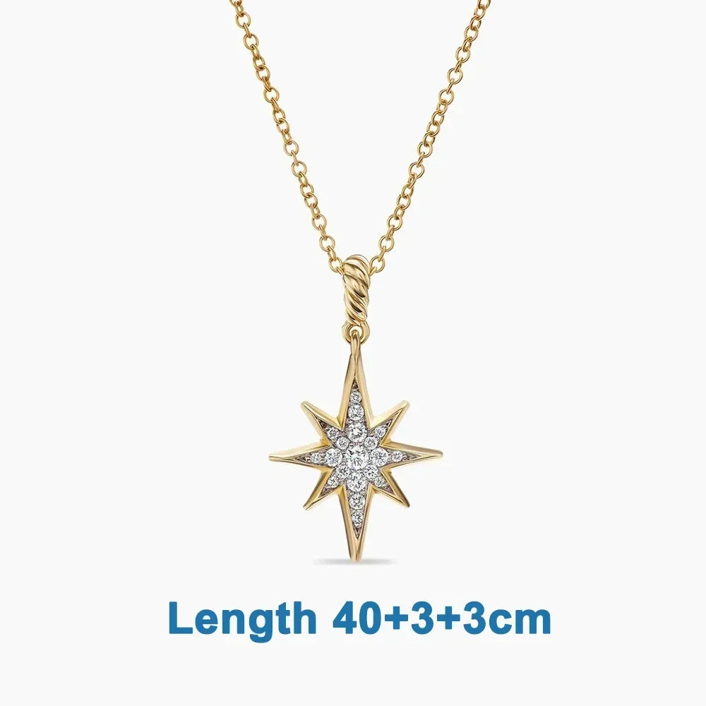 The S925 Silver DY Necklaces Are The First Choice for Vintage Punk Gifts