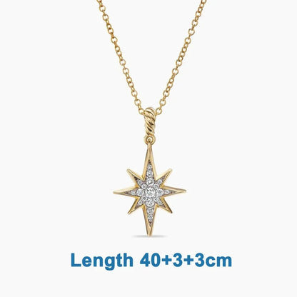 The S925 Silver DY Necklaces Are The First Choice for Vintage Punk Gifts