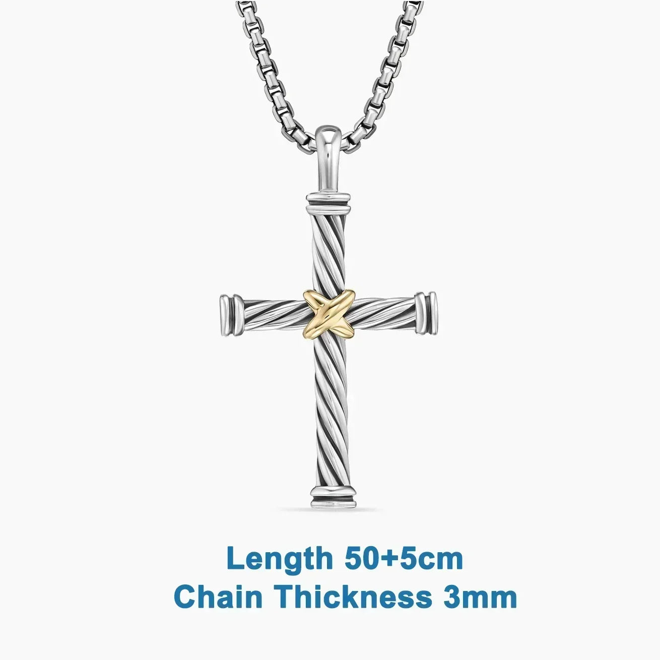 2024 Full Set Cross DY Women's Necklace