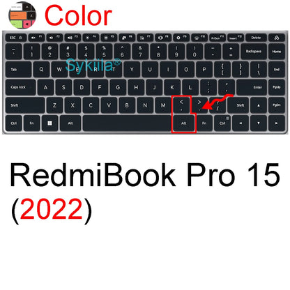 Keyboard Cover for Redmi RedmiBook Air 13 Pro 14 II Pro 15 16 G Gaming Laptop Protector Skin Case Silicone Notebook Accessory