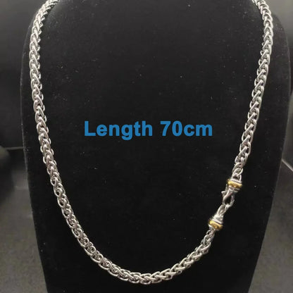 The S925 Silver DY Necklaces Are The First Choice for Vintage Punk Gifts