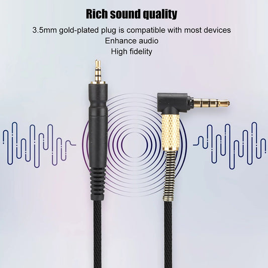 Gaming Headphone Cable Gaming Headphone Cable for Sennheiser G4ME ONE / PC 373D / PC37X GSP350 / 500 / 600 Gaming Headset Line