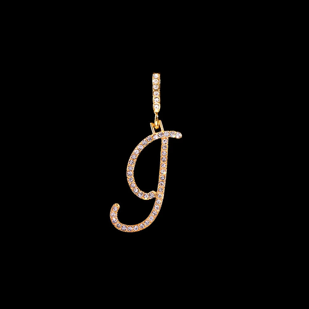 Stainless Steel Rope Chain with CZ Letter Necklace for Women Personalized Initial Pendant Necklaces Fashion Jewelry Gift