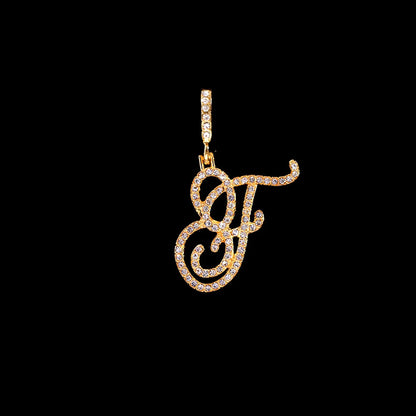 Stainless Steel Rope Chain with CZ Letter Necklace for Women Personalized Initial Pendant Necklaces Fashion Jewelry Gift