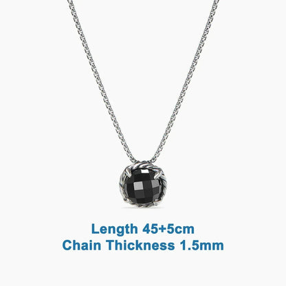 s925 All DY Stone Necklace With diamonds for Women 2025 All DY Stone Necklace With diamonds for Women
