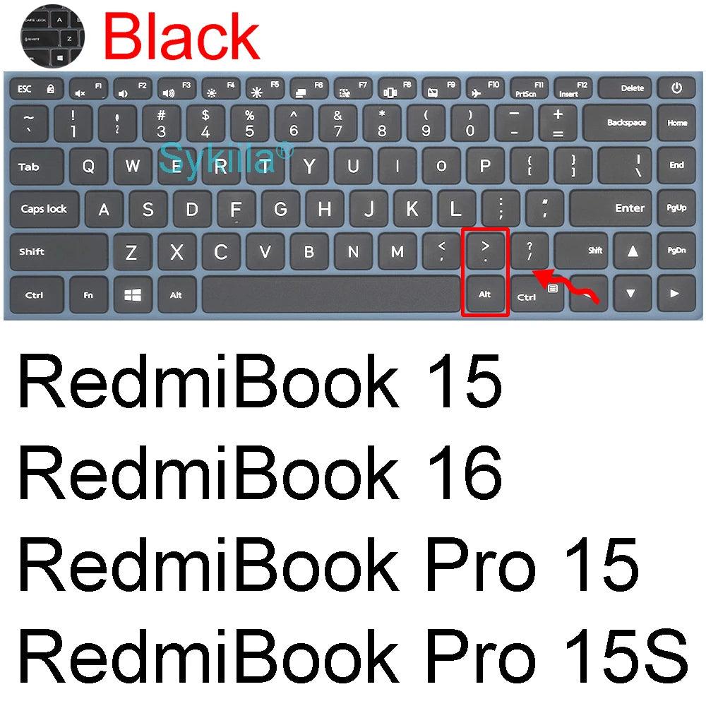 Keyboard Cover for Redmi RedmiBook Air 13 Pro 14 II Pro 15 16 G Gaming Laptop Protector Skin Case Silicone Notebook Accessory