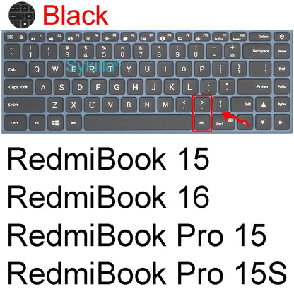 Keyboard Cover for Redmi RedmiBook Air 13 Pro 14 II Pro 15 16 G Gaming Laptop Protector Skin Case Silicone Notebook Accessory
