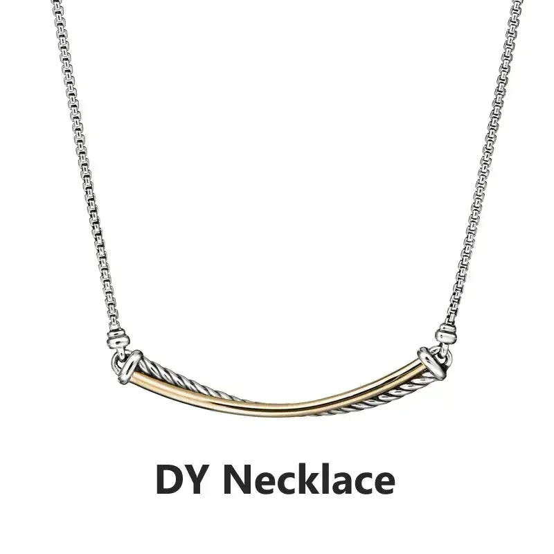 2024 Full Set Cross DY Women's Necklace