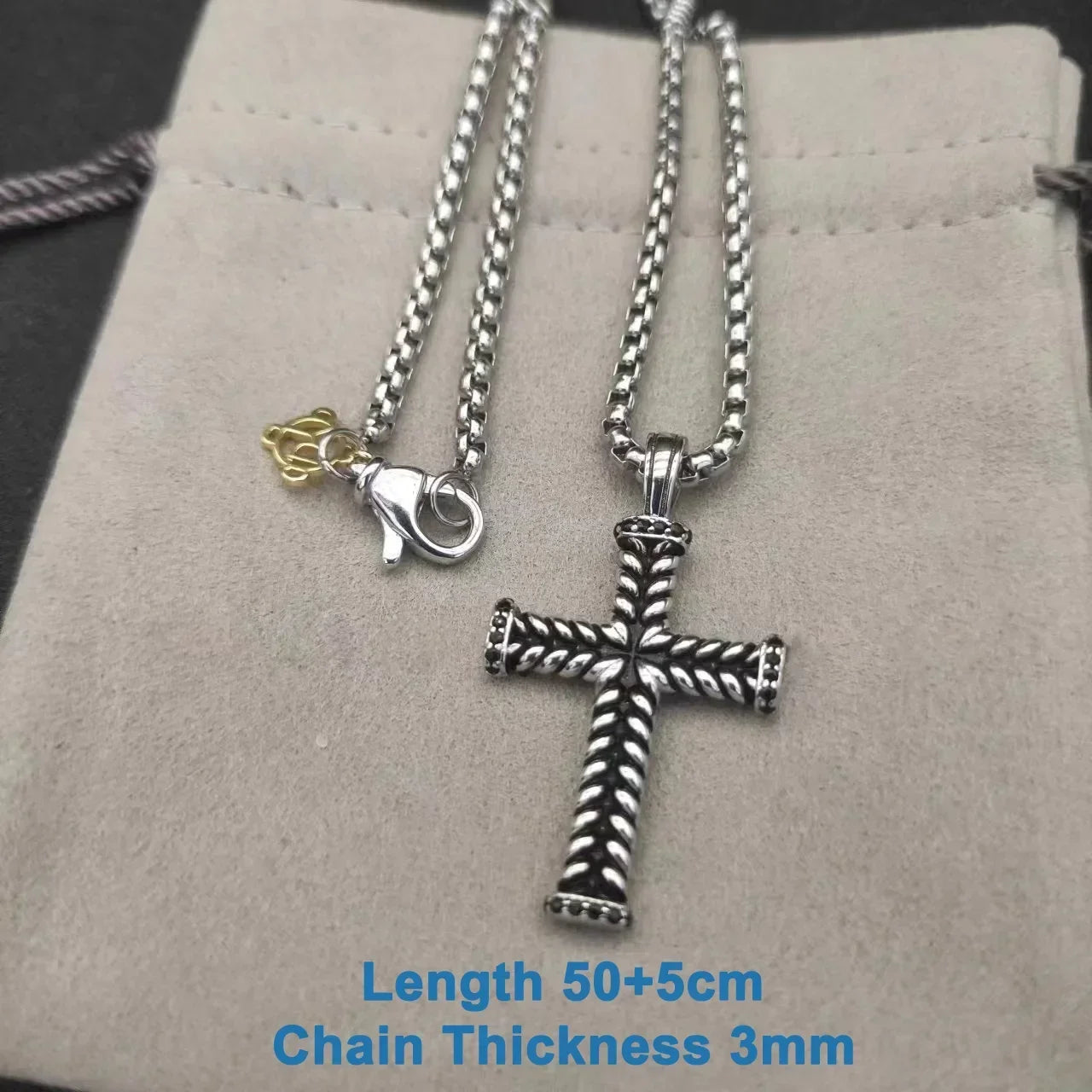 The S925 Silver DY Necklaces Are The First Choice for Vintage Punk Gifts