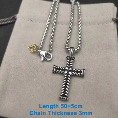 The S925 Silver DY Necklaces Are The First Choice for Vintage Punk Gifts