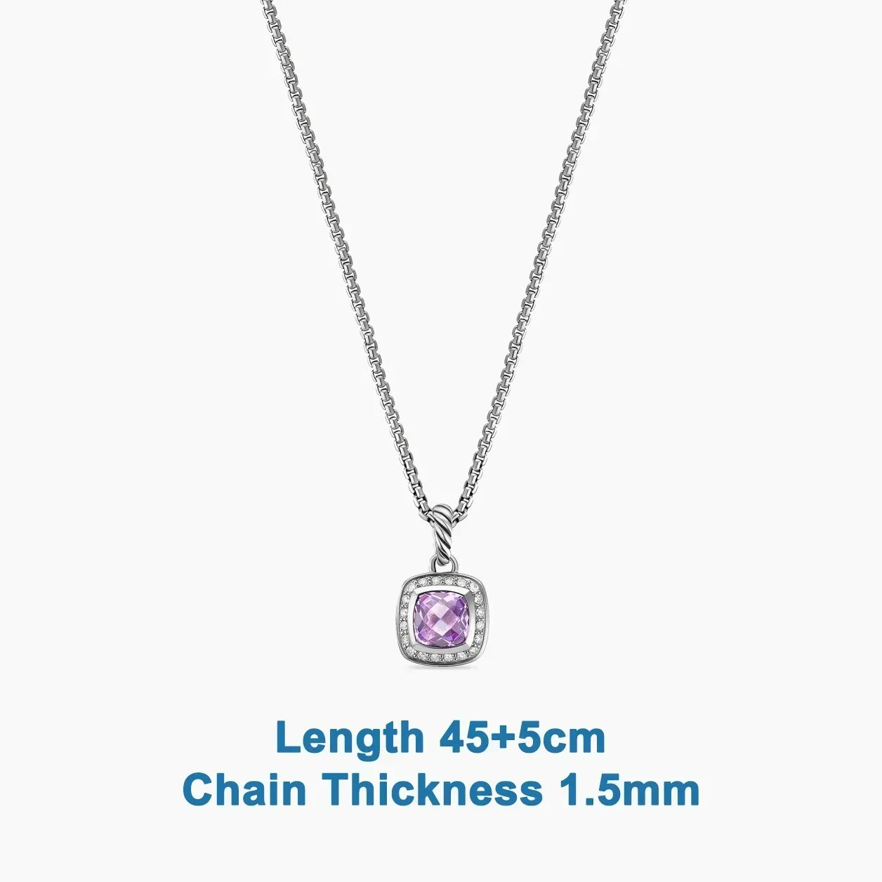 s925 All DY Stone Necklace With diamonds for Women 2025 All DY Stone Necklace With diamonds for Women