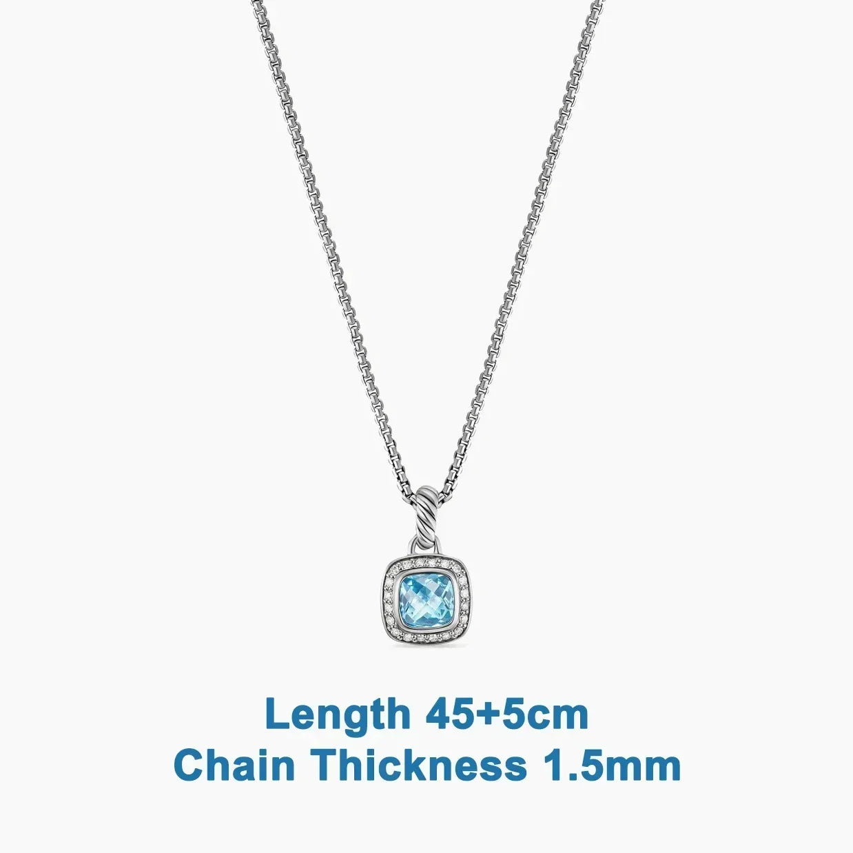 s925 All DY Stone Necklace With diamonds for Women 2025 All DY Stone Necklace With diamonds for Women