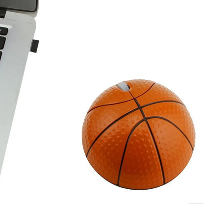 Gaming Gamer Wireless Mouse 3 Keys 2.4g1200dpi Football Basketball Theme Tablet Laptop Gaming Accessories Gaming Pc Accessories