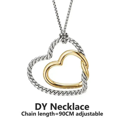 2024 Full Set Cross DY Women's Necklace