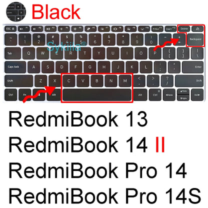 Keyboard Cover for Redmi RedmiBook Air 13 Pro 14 II Pro 15 16 G Gaming Laptop Protector Skin Case Silicone Notebook Accessory