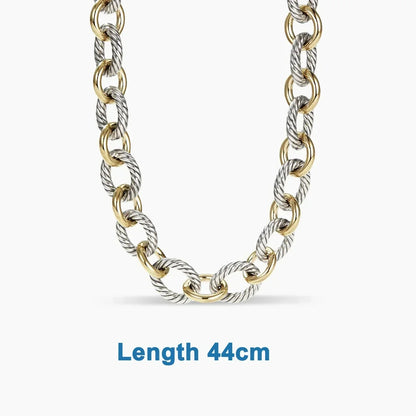 The S925 Silver DY Necklaces Are The First Choice for Vintage Punk Gifts