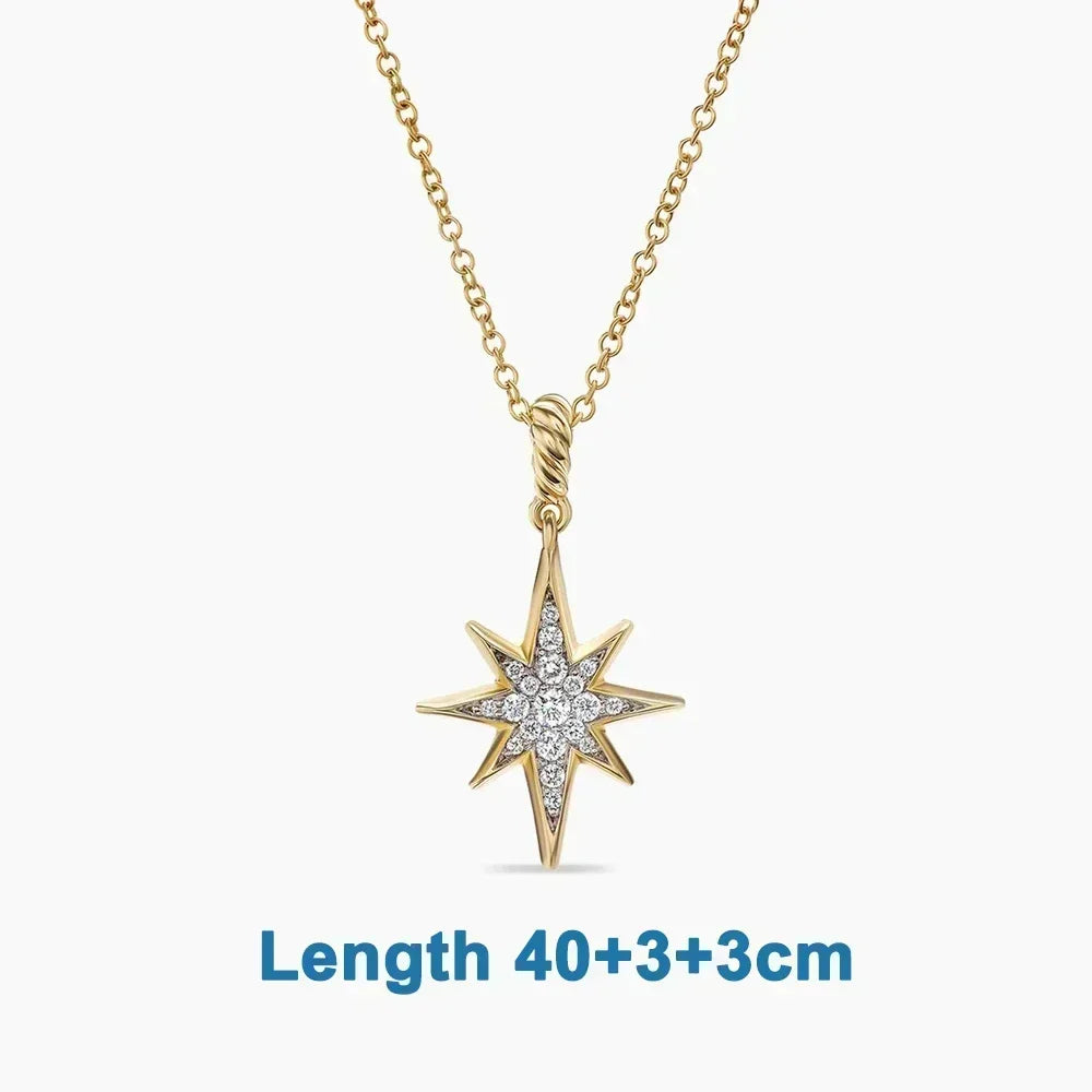2024 Full Set Cross DY Women's Necklace