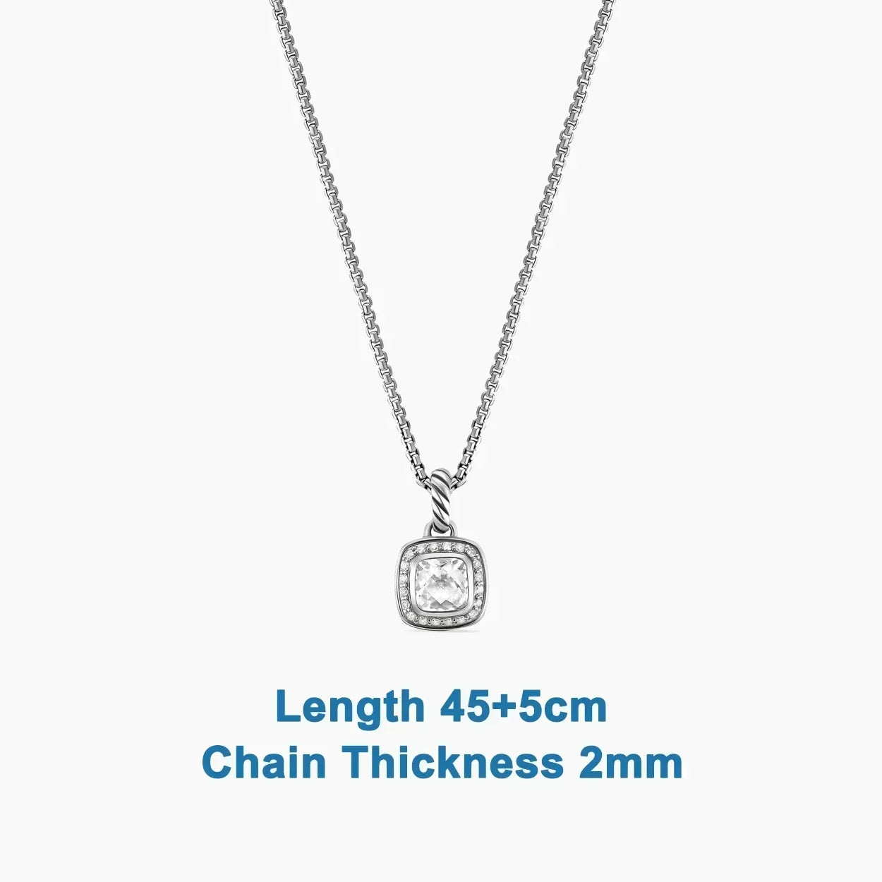 s925 All DY Stone Necklace With diamonds for Women 2025 All DY Stone Necklace With diamonds for Women