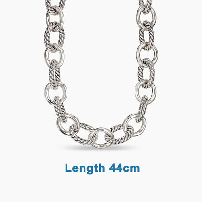 The S925 Silver DY Necklaces Are The First Choice for Vintage Punk Gifts