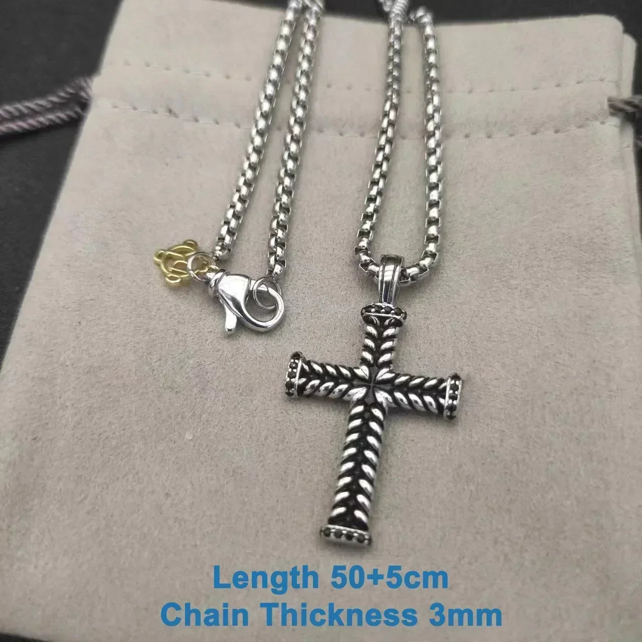 2024 Full Set Cross DY Women's Necklace