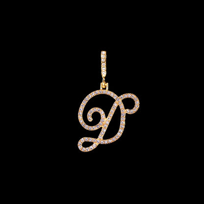Stainless Steel Rope Chain with CZ Letter Necklace for Women Personalized Initial Pendant Necklaces Fashion Jewelry Gift