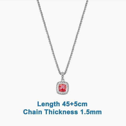 s925 All DY Stone Necklace With diamonds for Women 2025 All DY Stone Necklace With diamonds for Women