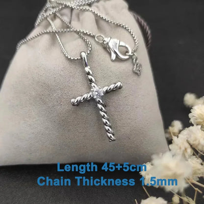 The S925 Silver DY Necklaces Are The First Choice for Vintage Punk Gifts