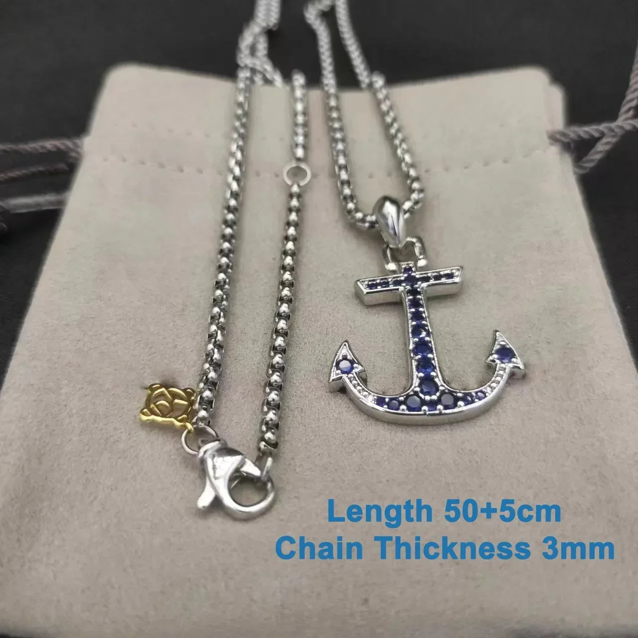 The S925 Silver DY Necklaces Are The First Choice for Vintage Punk Gifts