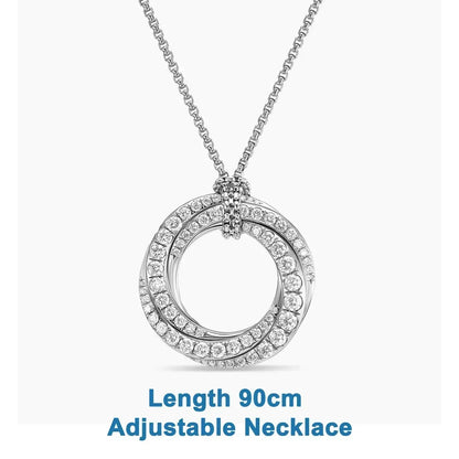 s925 All DY Stone Necklace With diamonds for Women 2025 All DY Stone Necklace With diamonds for Women