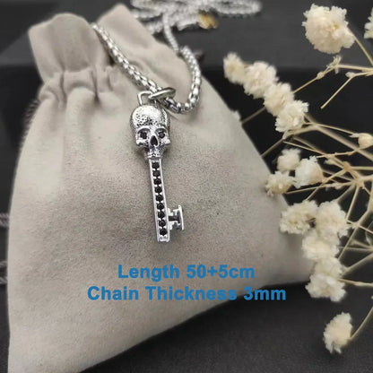 The S925 Silver DY Necklaces Are The First Choice for Vintage Punk Gifts