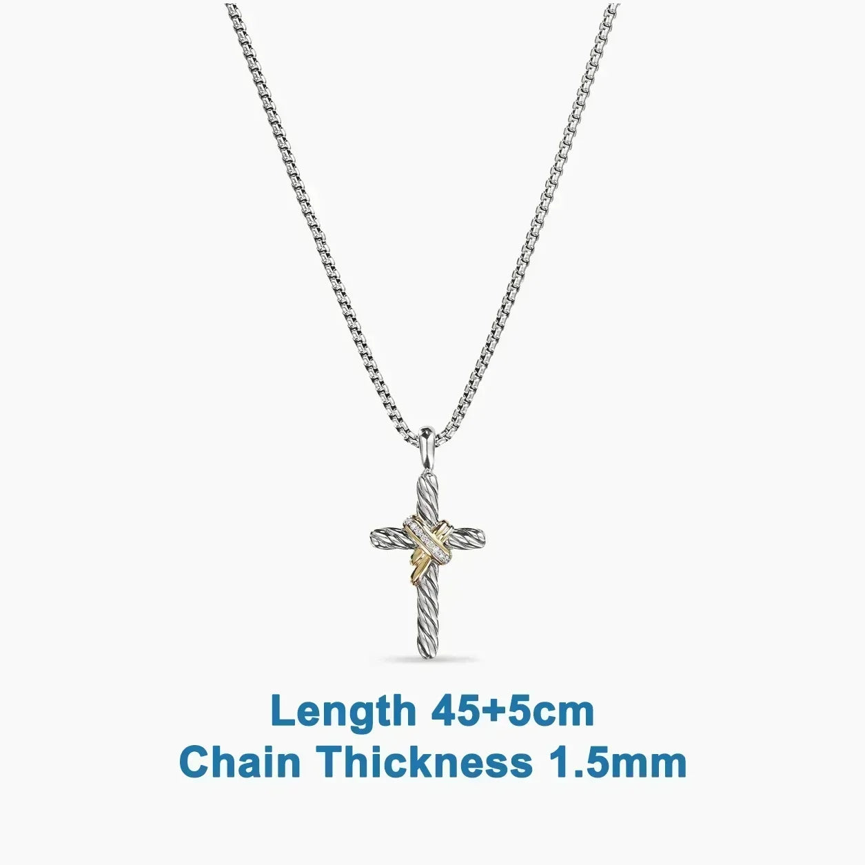 2024 Full Set Cross DY Women's Necklace